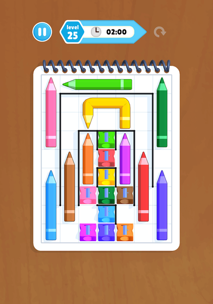 Pencils Sharp - عکس بازی موبایلی اندروید