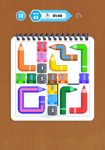 Pencils Sharp - عکس بازی موبایلی اندروید