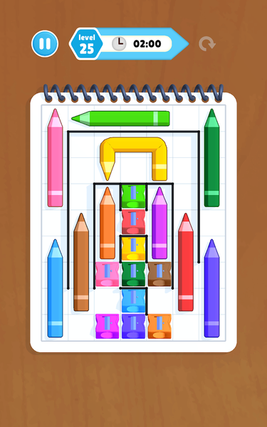 Pencils Sharp - عکس بازی موبایلی اندروید