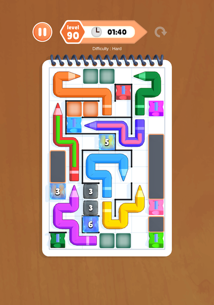 Pencils Sharp - عکس بازی موبایلی اندروید