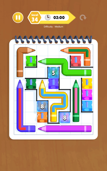 Pencils Sharp - عکس بازی موبایلی اندروید