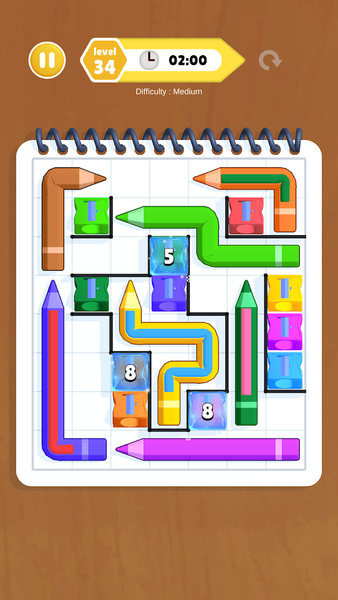 Pencils Sharp - عکس بازی موبایلی اندروید