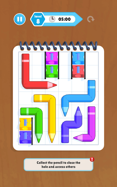 Pencils Sharp - عکس بازی موبایلی اندروید