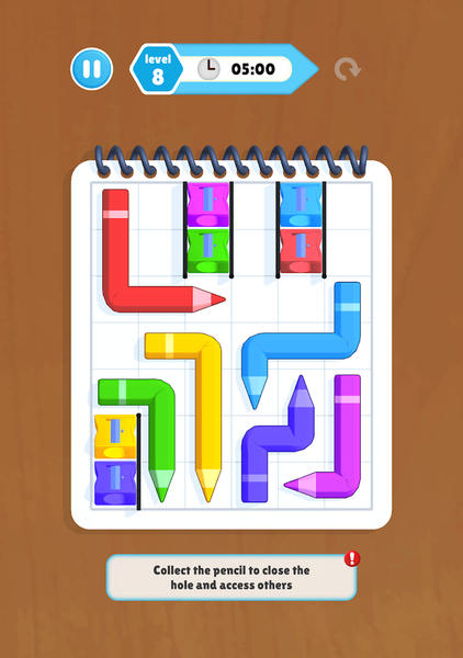 Pencils Sharp - عکس بازی موبایلی اندروید