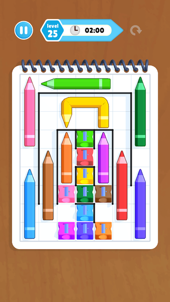 Pencils Sharp - عکس بازی موبایلی اندروید