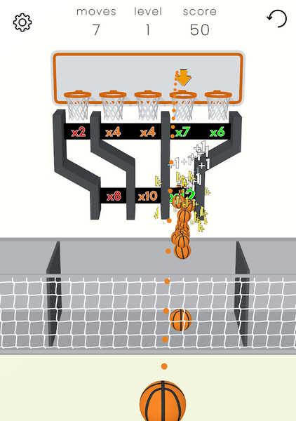 Dunk and Clone - Gameplay image of android game