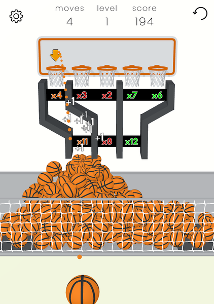 Dunk and Clone - Gameplay image of android game