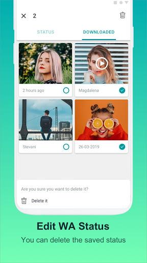 Status Keeper- saver for WA - عکس برنامه موبایلی اندروید