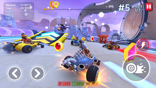 Starlit On Wheels: Super Kart - عکس بازی موبایلی اندروید