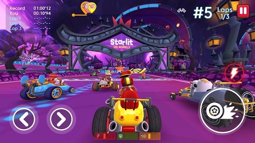 Starlit On Wheels: Super Kart - عکس بازی موبایلی اندروید