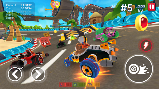 Starlit On Wheels: Super Kart - عکس بازی موبایلی اندروید