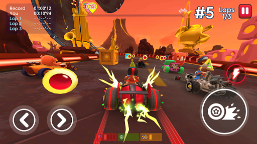 Starlit On Wheels: Super Kart - عکس بازی موبایلی اندروید