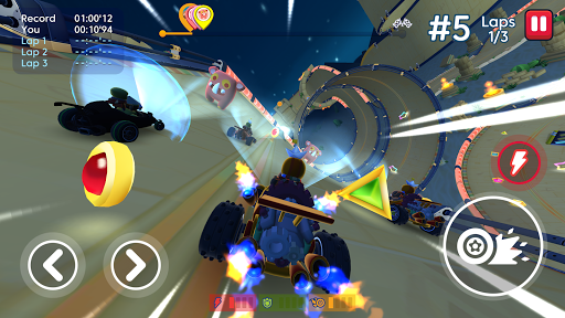 Starlit On Wheels: Super Kart - عکس بازی موبایلی اندروید