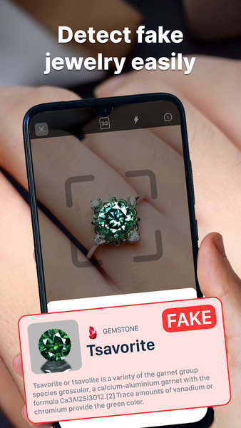 Rock identifier: Stone Scanner - Image screenshot of android app