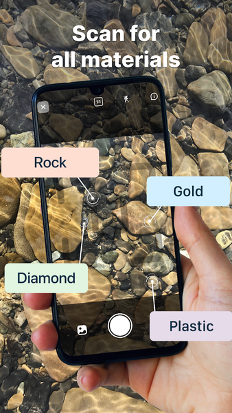 Rock identifier: Stone Scanner - Image screenshot of android app