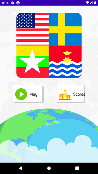 Country Flag Quiz- Guess Flag - Gameplay image of android game