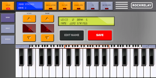 Synth Super JX - عکس برنامه موبایلی اندروید