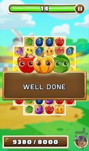 Veggie Farm Match - Gameplay image of android game