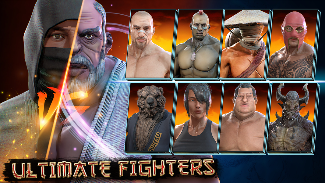 Kung fu Strike: Fighting Games - عکس بازی موبایلی اندروید
