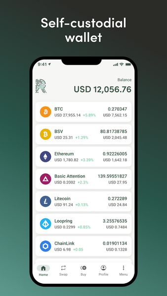 RockWallet: Buy and Swap - عکس برنامه موبایلی اندروید
