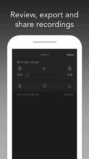 RØDE Reporter - Image screenshot of android app