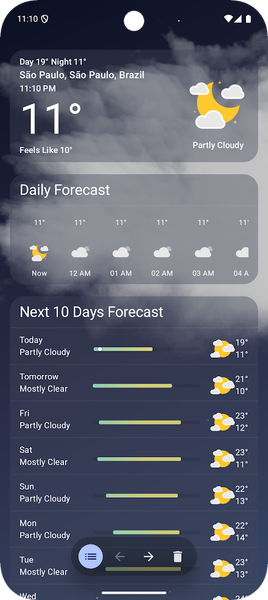 Weather You - عکس برنامه موبایلی اندروید