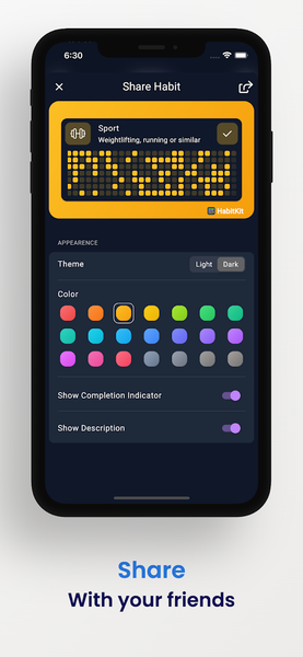 Habit Tracker - HabitKit - Image screenshot of android app