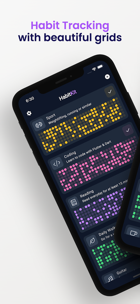 Habit Tracker - HabitKit - عکس برنامه موبایلی اندروید