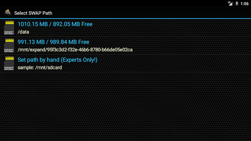 MemoryInfo & Swapfile Check - Image screenshot of android app