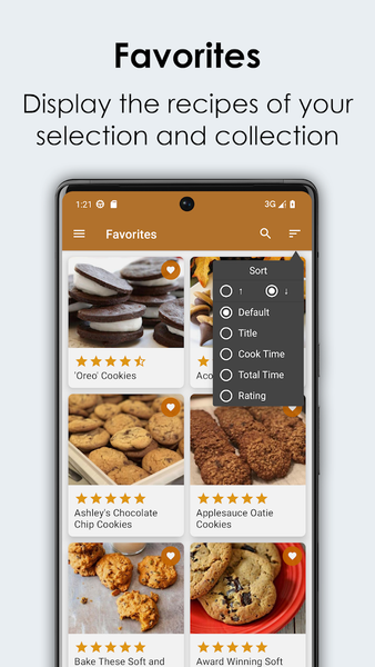 Cookies Recipes Cookbook - Image screenshot of android app