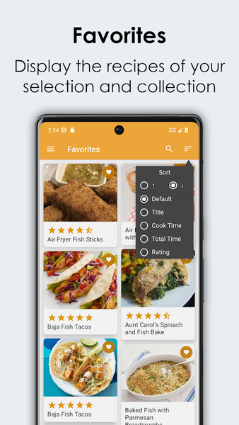 Fish Recipes Cookbook - Image screenshot of android app