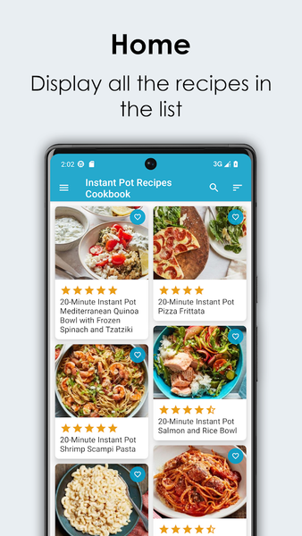 Instant Pot Recipes Cookbook - Image screenshot of android app