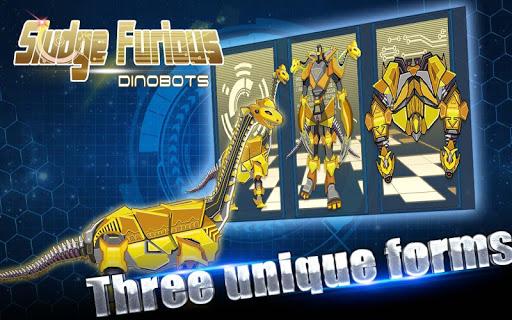 Sludge Furious: Dino Robot - Gameplay image of android game