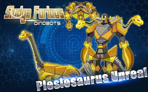 Sludge Furious: Dino Robot - Gameplay image of android game