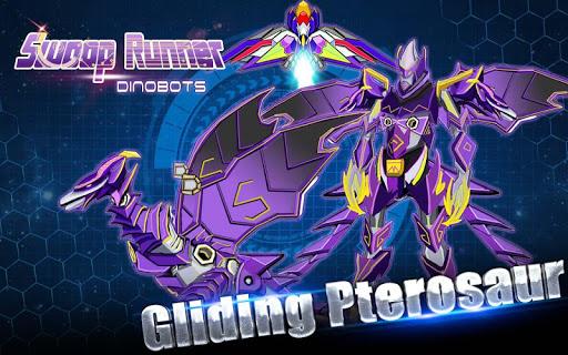 Swoop WindRunner: Dino Robot - Gameplay image of android game