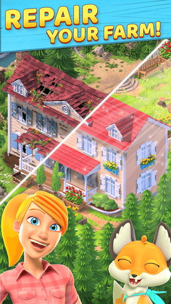 Wild Life: Puzzle Story - Gameplay image of android game