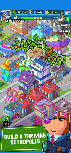 Disaster Town Tycoon - عکس برنامه موبایلی اندروید