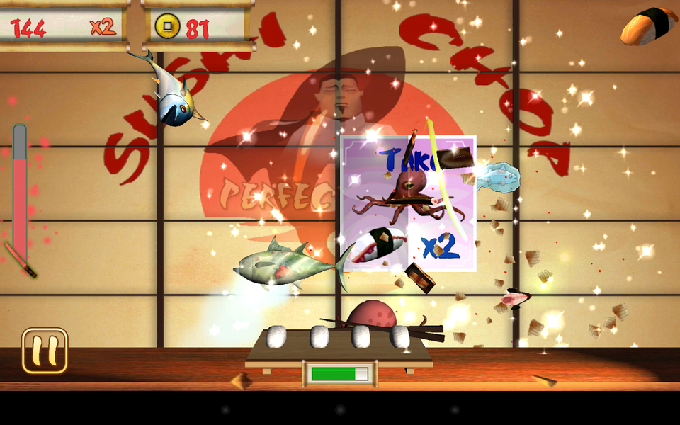 SushiChop - Gameplay image of android game