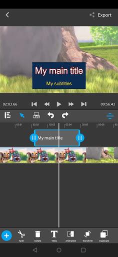 Video Elements - Video Editor - Image screenshot of android app