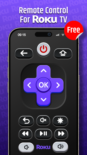 Roku Remote Control & TV Cast - Image screenshot of android app
