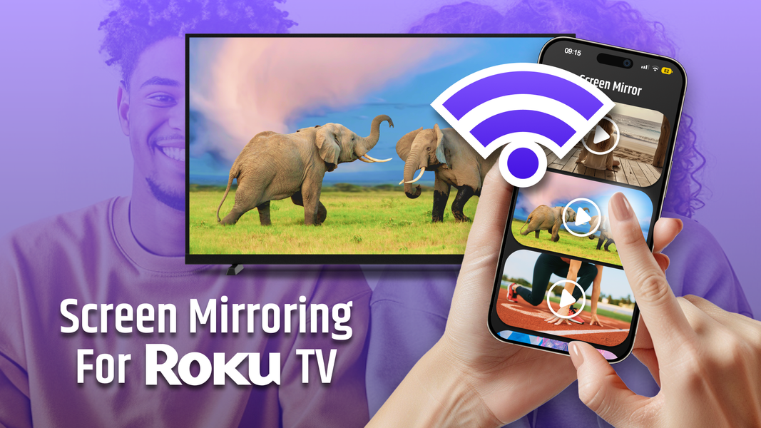 Roku Remote Control & TV Cast - عکس برنامه موبایلی اندروید