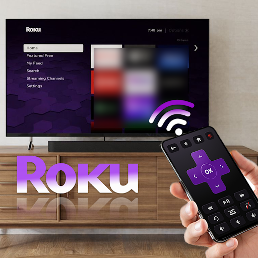 TV Remote Control for Roku TVs - عکس برنامه موبایلی اندروید