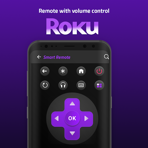 TV Remote Control for Roku TVs - عکس برنامه موبایلی اندروید