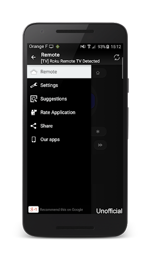 Remote for Roku - عکس برنامه موبایلی اندروید