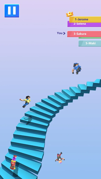 Rolling Stairs Master-Falling - عکس بازی موبایلی اندروید