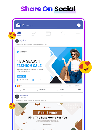 Thumbnail Maker, Banner Maker - عکس برنامه موبایلی اندروید
