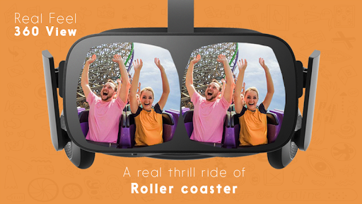 Roller Coaster 360 VR - عکس برنامه موبایلی اندروید