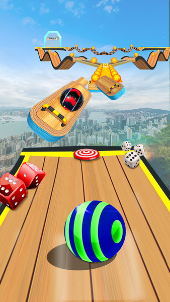 Rolling Ball Game Sky Ball Run - عکس بازی موبایلی اندروید