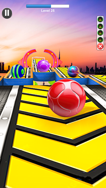 Rolling Ball Game Sky Ball Run - عکس بازی موبایلی اندروید