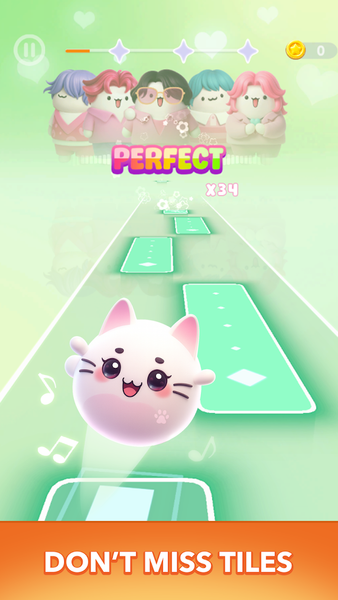 Dancing Cats 2: Music Games - Gameplay image of android game